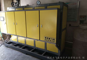 榆林山水水泥有限公司400KW電磁熱水鍋爐取暖項目